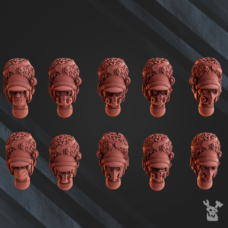 Stormtroopers Squad x10 | Steam Guard | Grimdark Miniature | DakkaDakka