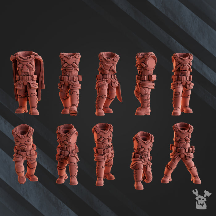 Stormtroopers Squad x10 | Steam Guard | Grimdark Miniature | DakkaDakka