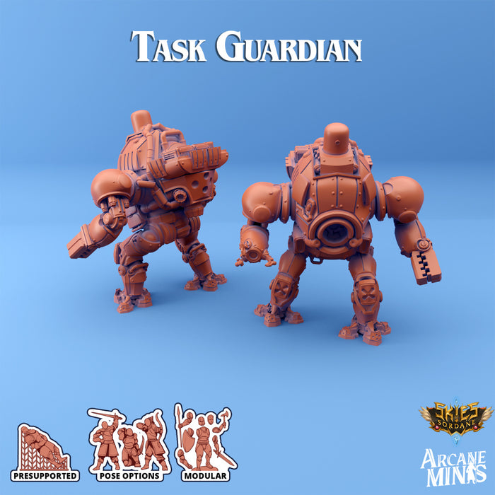 Task Guardian C | Skies of Sordane | Fantasy Miniature | Arcane Minis