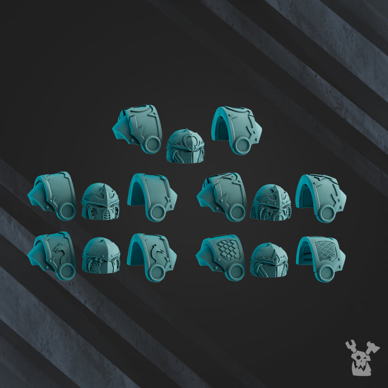 Destroyer Squad | Scylla Legion | DakkaDakka | Sci-Fi Grimdark Wargaming Miniature 28mm 32mm