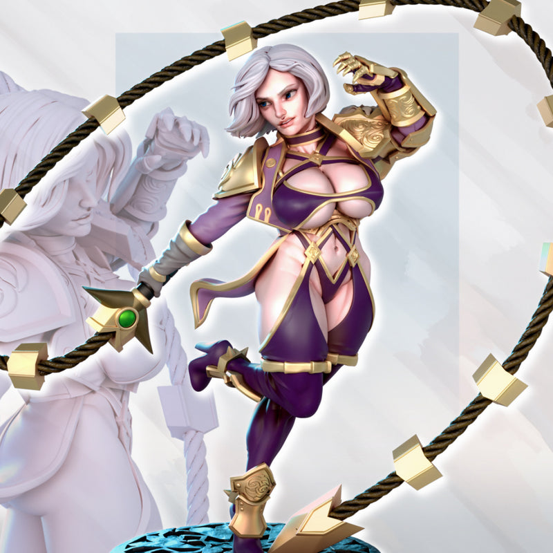 Ivy Valanteen | Fantasy Pin-Up | Fantasy Miniature | Gaz Minis