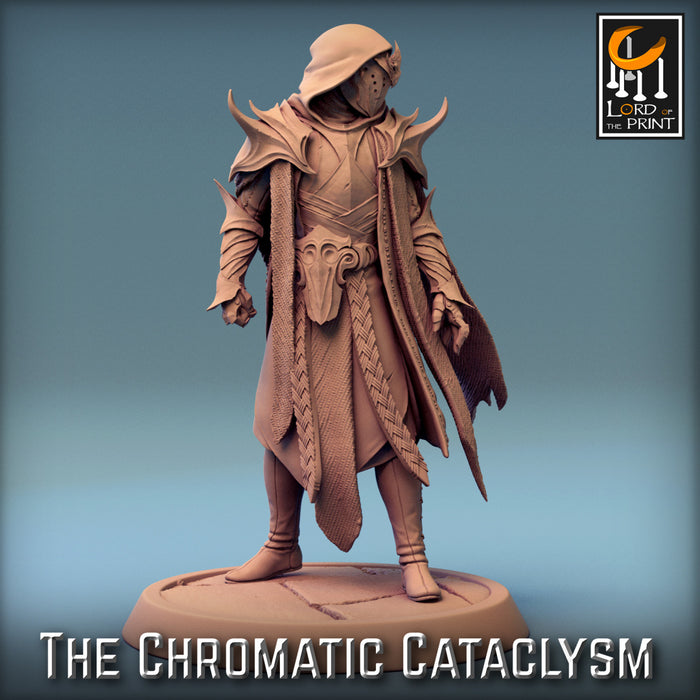 Tiamat Cultist C | The Chromatic Cataclysm | Fantasy Miniature | Rescale Miniatures