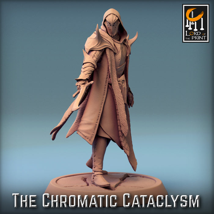 Tiamat Cultist G | The Chromatic Cataclysm | Fantasy Miniature | Rescale Miniatures