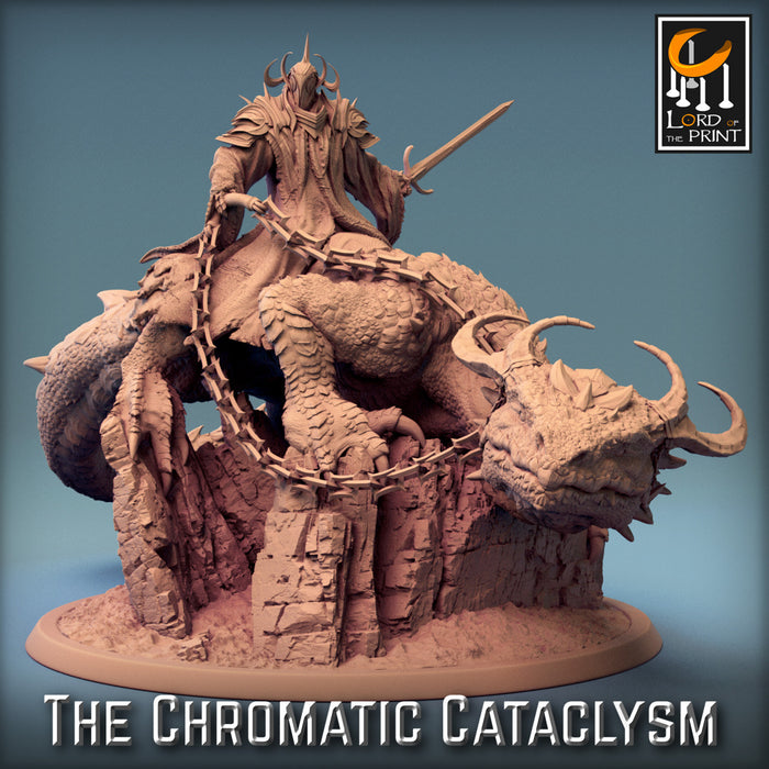 Tiamat Mount C | The Chromatic Cataclysm | Fantasy Miniature | Rescale Miniatures