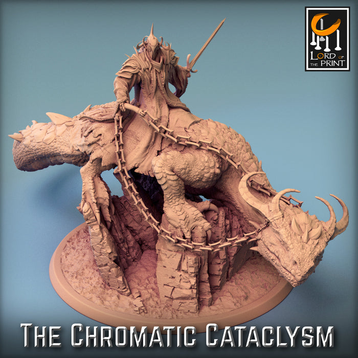 Tiamat Mount C | The Chromatic Cataclysm | Fantasy Miniature | Rescale Miniatures