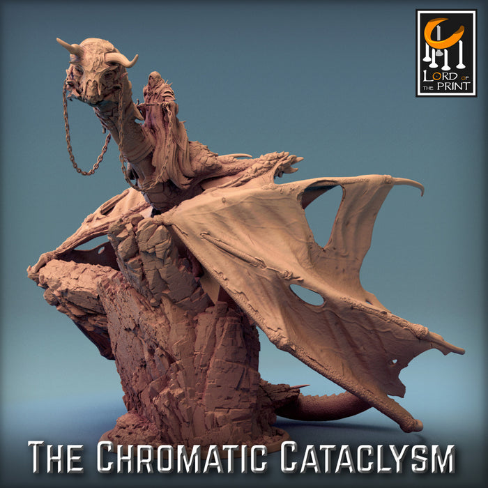 Tiamat Wyvern B | The Chromatic Cataclysm | Fantasy Miniature | Rescale Miniatures