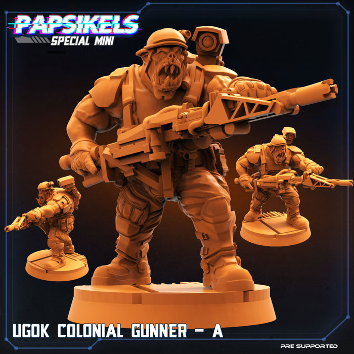 Ugok Squad Miniatures | Cyberpunk | Sci-Fi Miniature | Papsikels