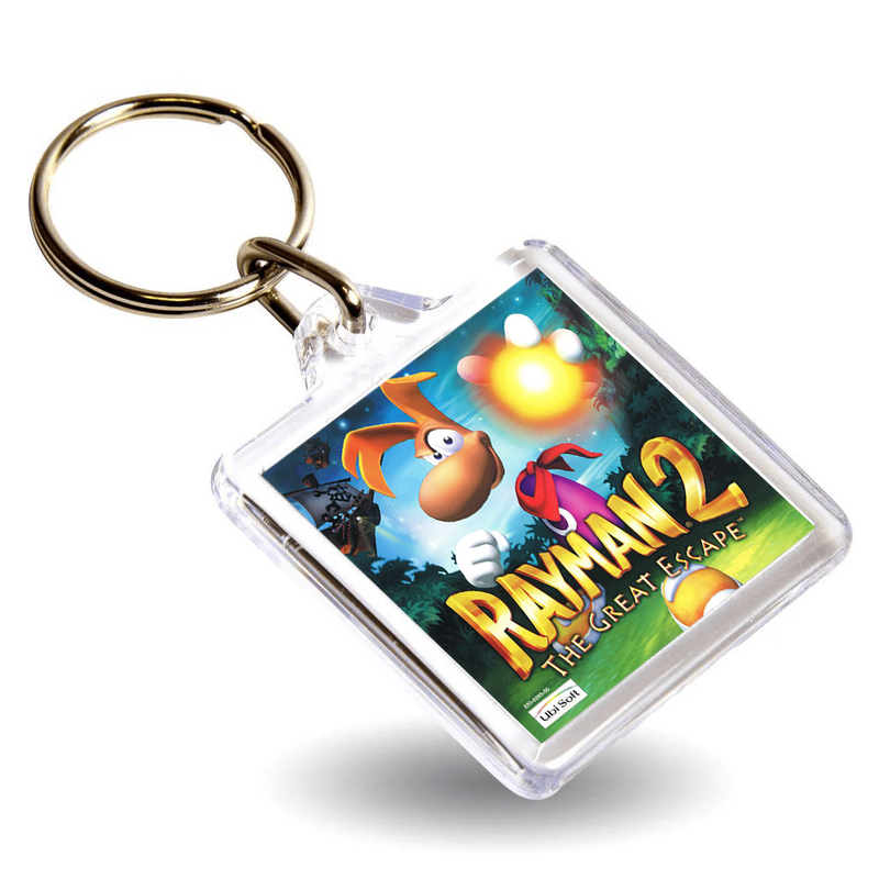 Retro Gaming Box Art Keyring - Gen VI DC Console Style