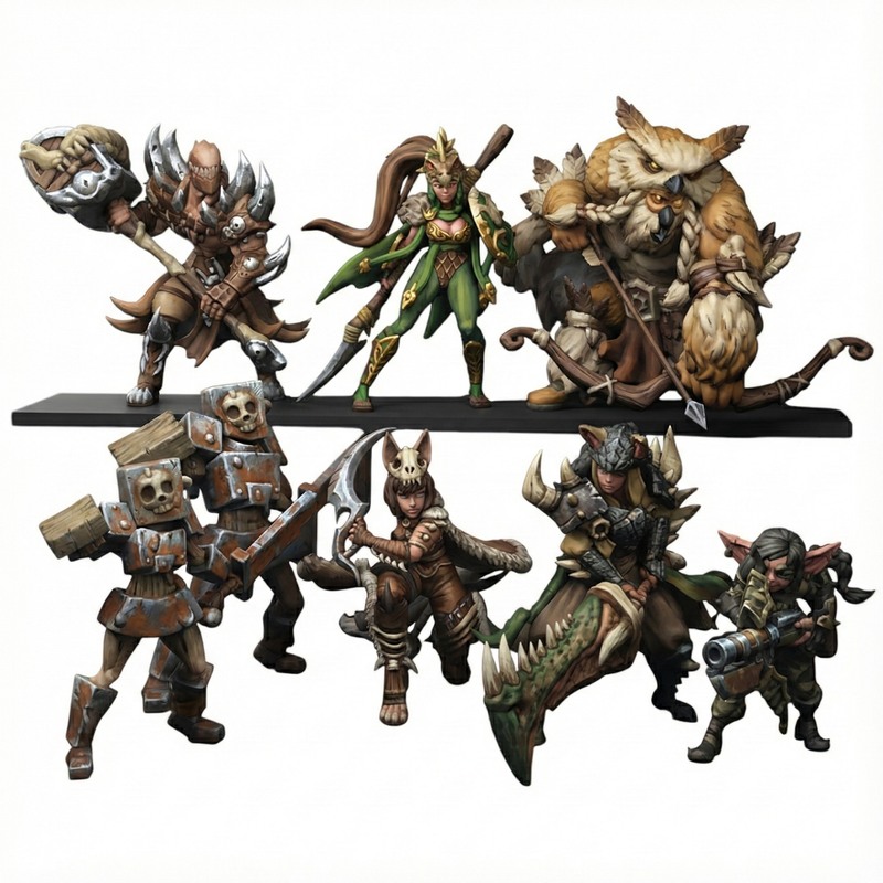 Monster Hunter Miniatures | Fantasy Miniature | Twin Goddess Miniatures