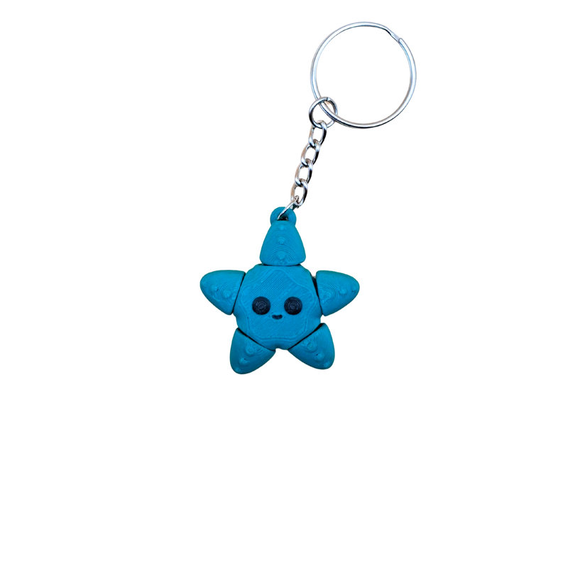 Starfish Key Charm
