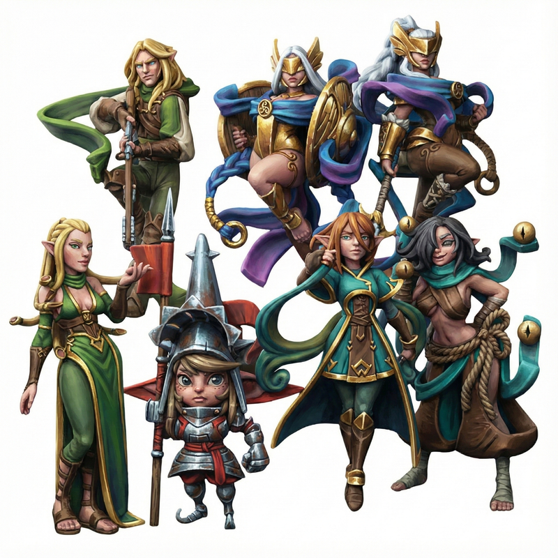 Adventurer Miniatures | Twin Goddess Miniatures | November'25