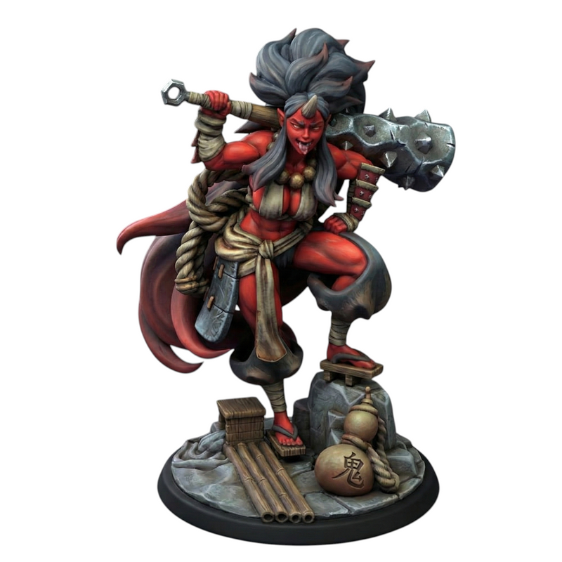 Oni Barbarian Kijo | Monster Girls | Twin Goddess Miniatures | [Multi-Listing]
