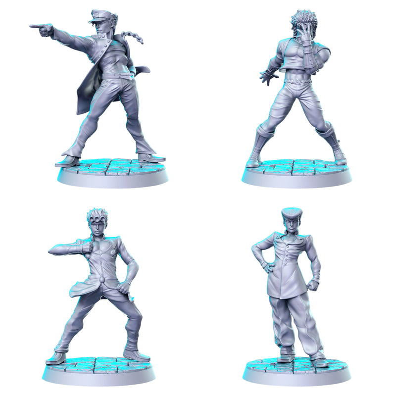 Bizzare Adventure Miniatures | Anime Series | RN Estudio