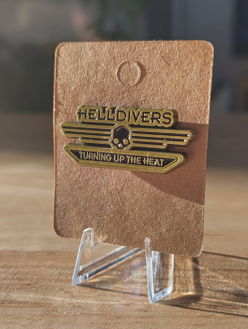 Helldivers 2 Inspired Pin Badge