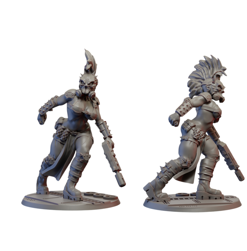 Punk Gang Miniatures | Chaotic Brotherhood | Ghamak