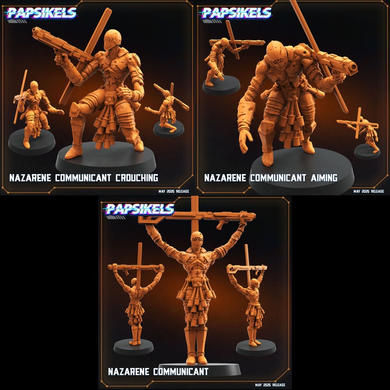 Nazarene Communucant Miniatures | Papsikels