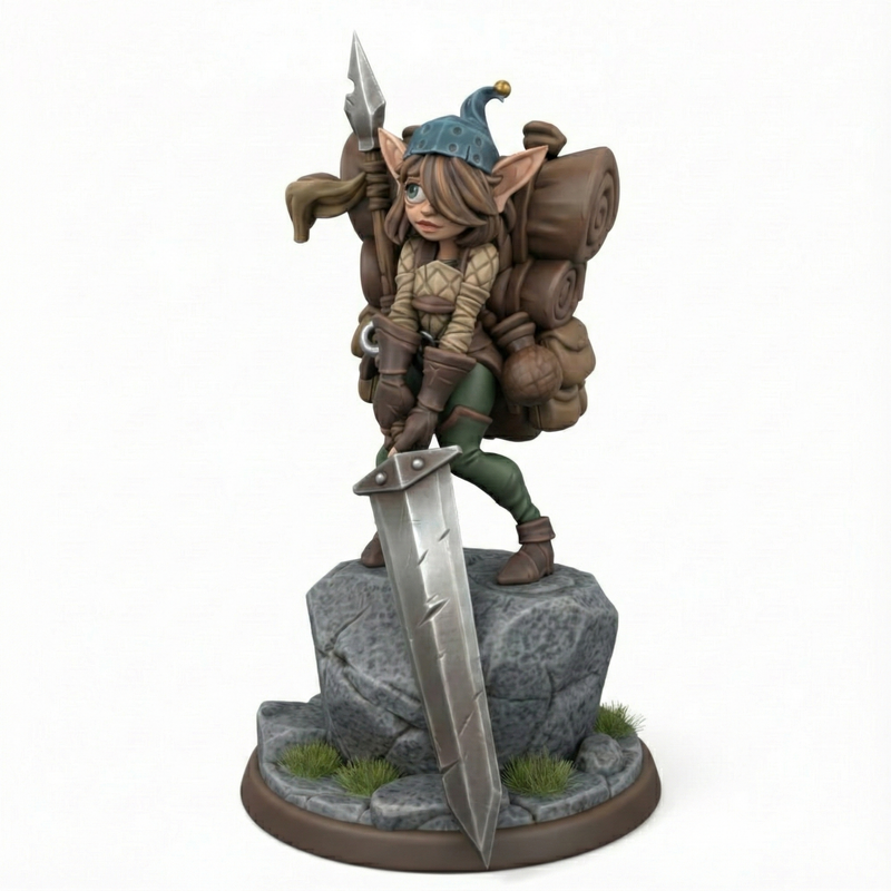 Apprentice Cherry | Goblin Group | Twin Goddess Miniatures