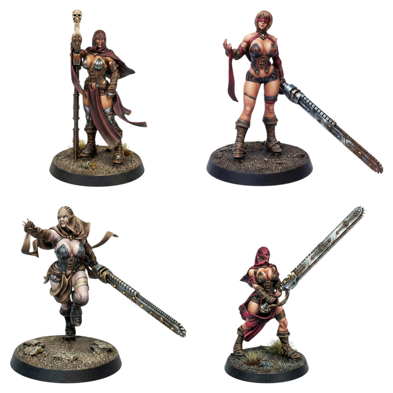 Divine Order Deathmaidens Vol 2  Miniatures | Pin-Up Miniatures | PS Miniatures