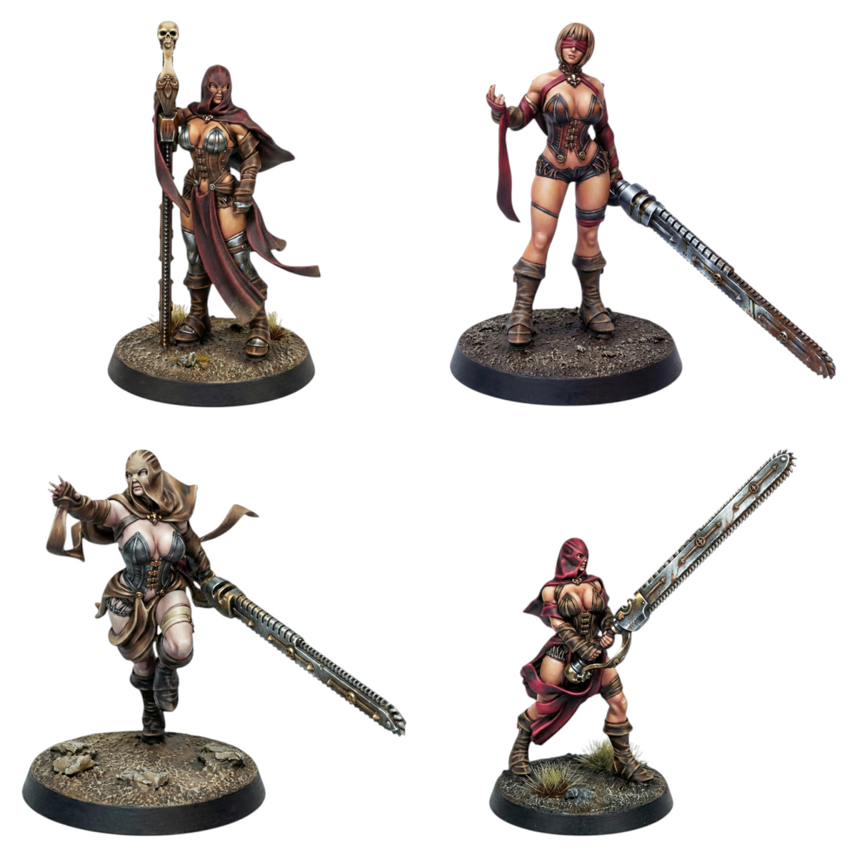 Divine Order Deathmaidens Vol 2 Miniatures | Pin-Up Miniatures | PS Mi ...