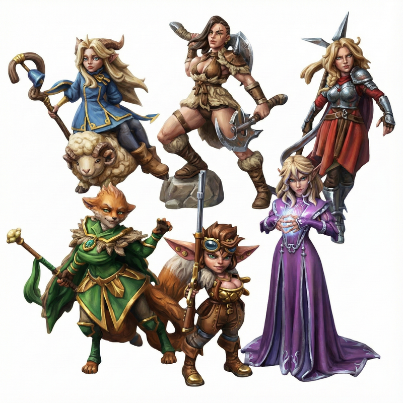 Adventurer Miniatures | Twin Goddess Miniatures | November '24