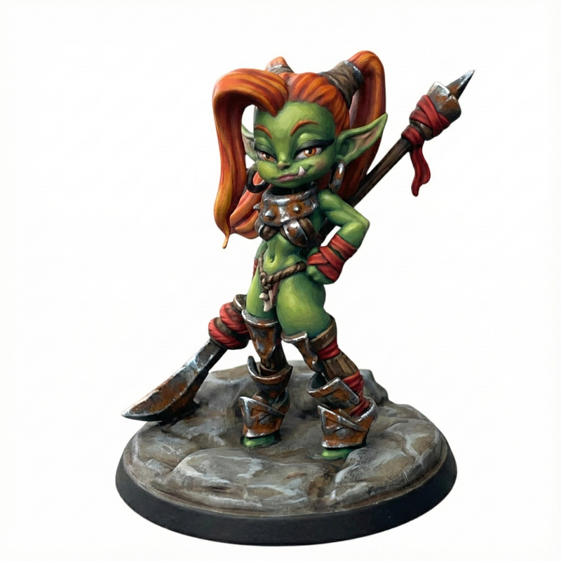 Goblin Doxy | Re-forged Adventurer 2 | Twin Goddess Miniatures