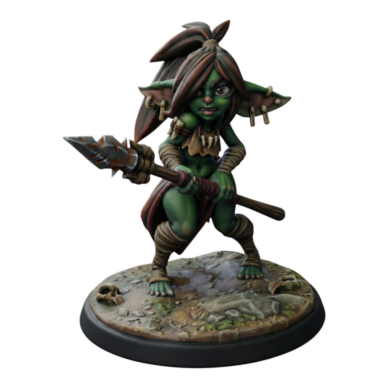 Lvl.1 Goblin | Goblin Group Vol 2 | Twin Goddess Miniatures