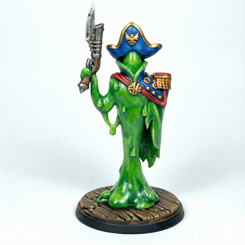 Plasmoid Captain | Spell Jammer | Fantasy Miniature | Twin Goddess Miniatures