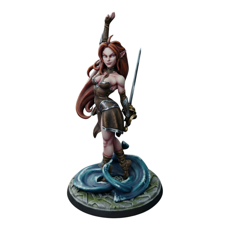 Web-Dancer | Super Hero | Fantasy Miniature | Twin Goddess Miniatures