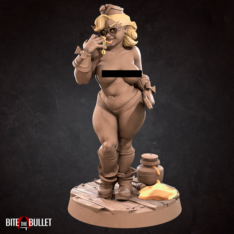 Baker Rocio Pin-Up | Chunky Humans | Bite the Bullet