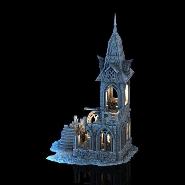 Ruined Cloister - 28mm DND/Wargame/RPG Terrain