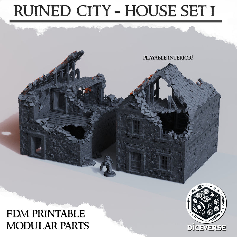 Craters Scenery | Trench Grimdark | Diceverse