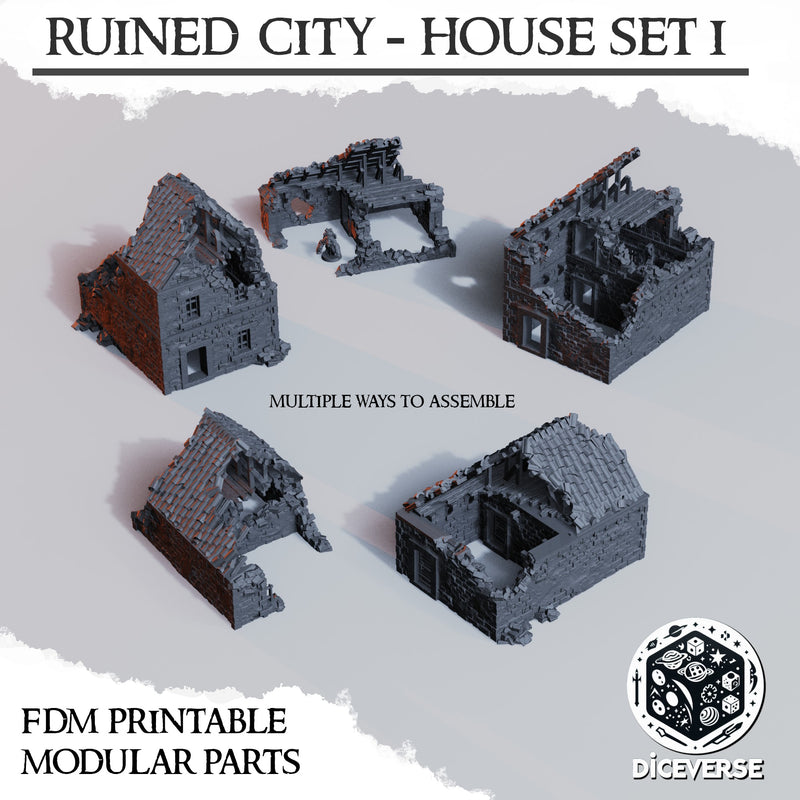 Craters Scenery | Trench Grimdark | Diceverse