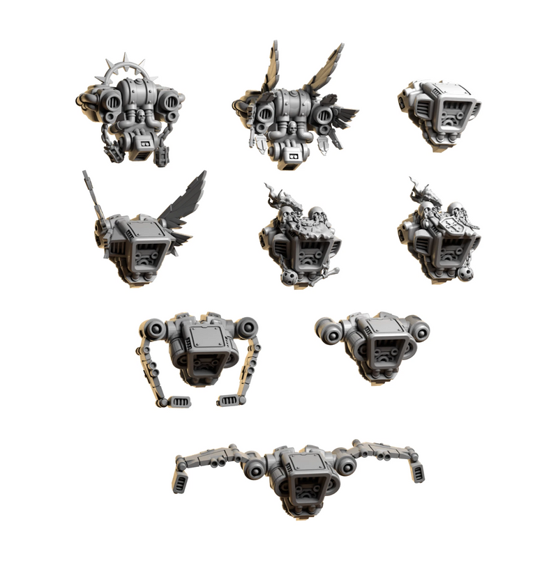 Jump Packs | Eternal Pilgrims | Conversion Bits For 28mm 32mm Sci-fi Space Knights
