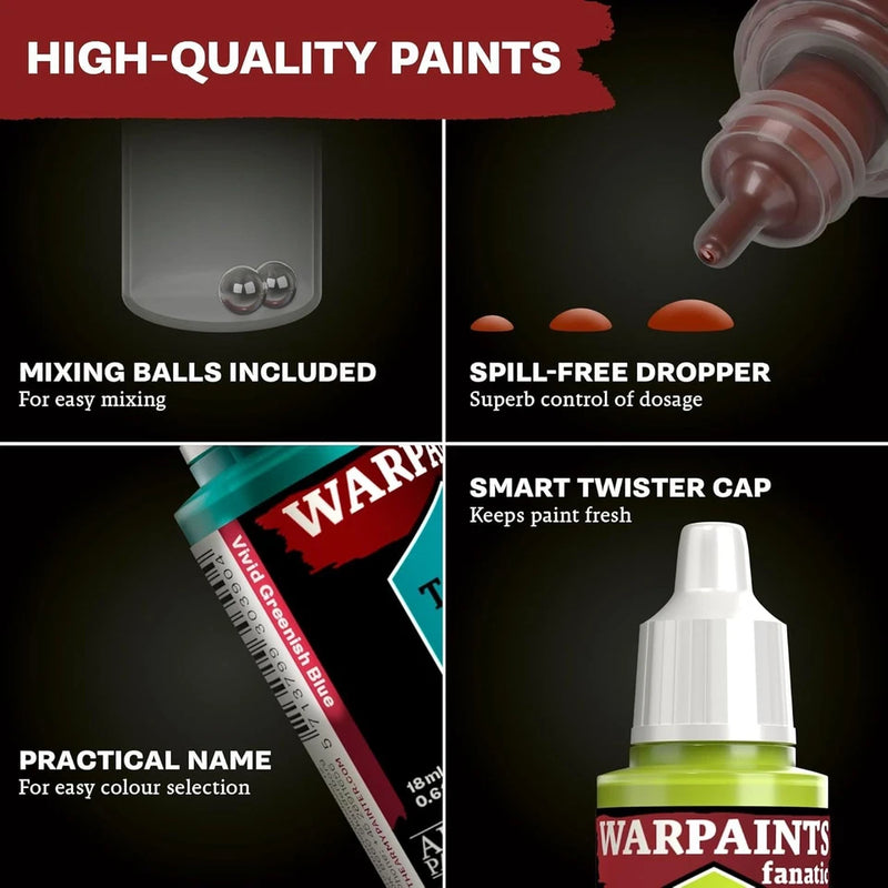 Magentas Flexible Triad | Warpaint Fanatic 18ml Acrylic | The Army Painter