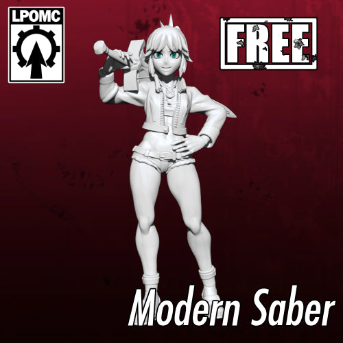 Modern Saber | Character | LPOMC