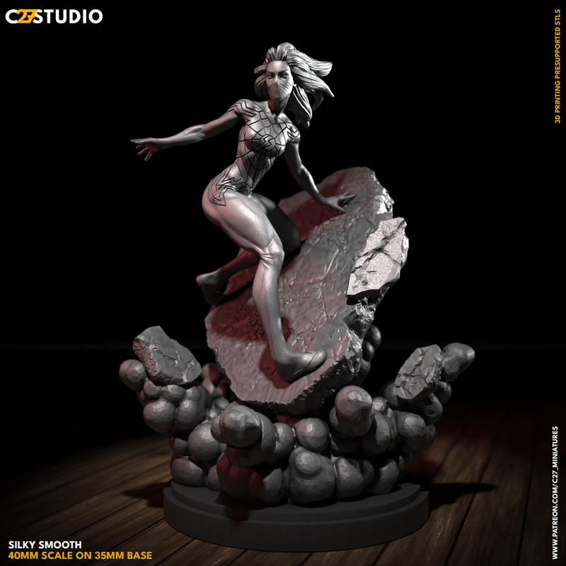 Silky Smooth | Heroes | Sci-Fi Miniature | C27 Studio