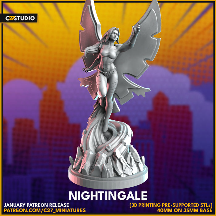 Nightingale | Heroes | Sci-Fi Miniature | C27 Studio