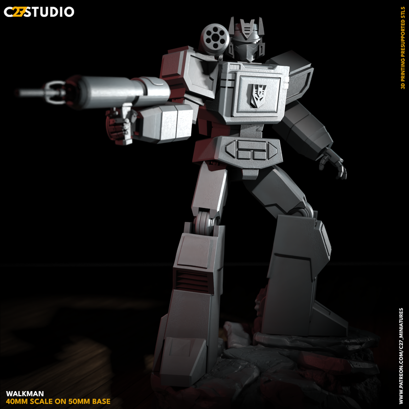 Walkman | Heroes | Sci-Fi Miniature | C27 Studio