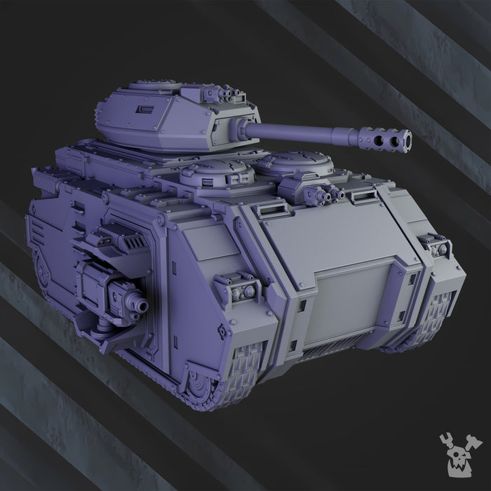 Battle Tank | Battle Brothers | Grimdark Miniature | DakkaDakka