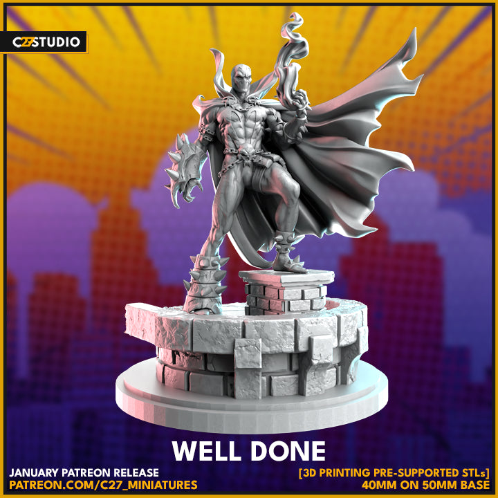 Well Done | Heroes | Sci-Fi Miniature | C27 Studio