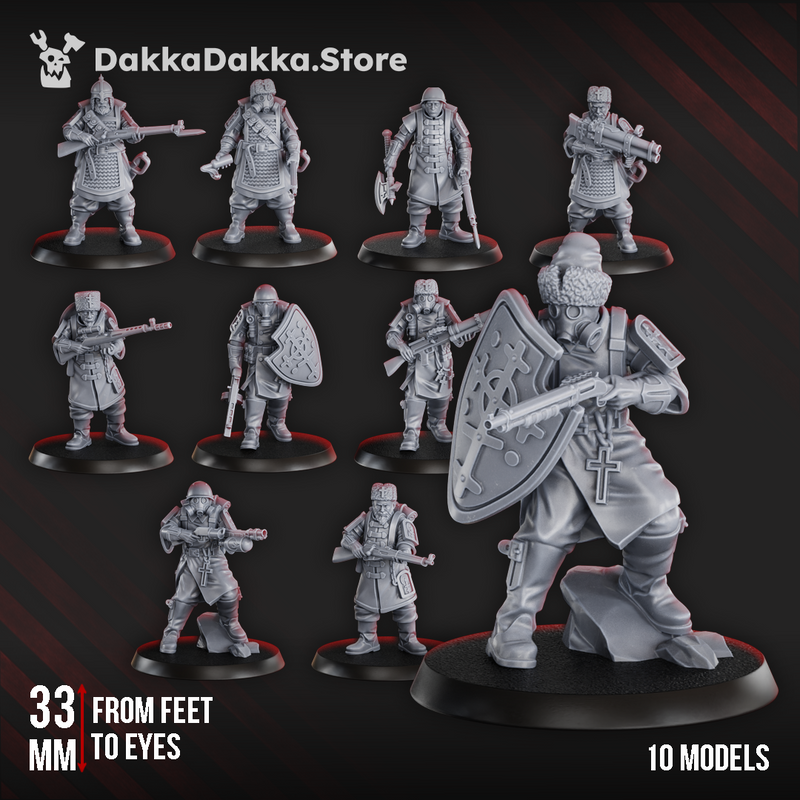 Red Druzhina Miniatures | Steel Union | DakkaDakka