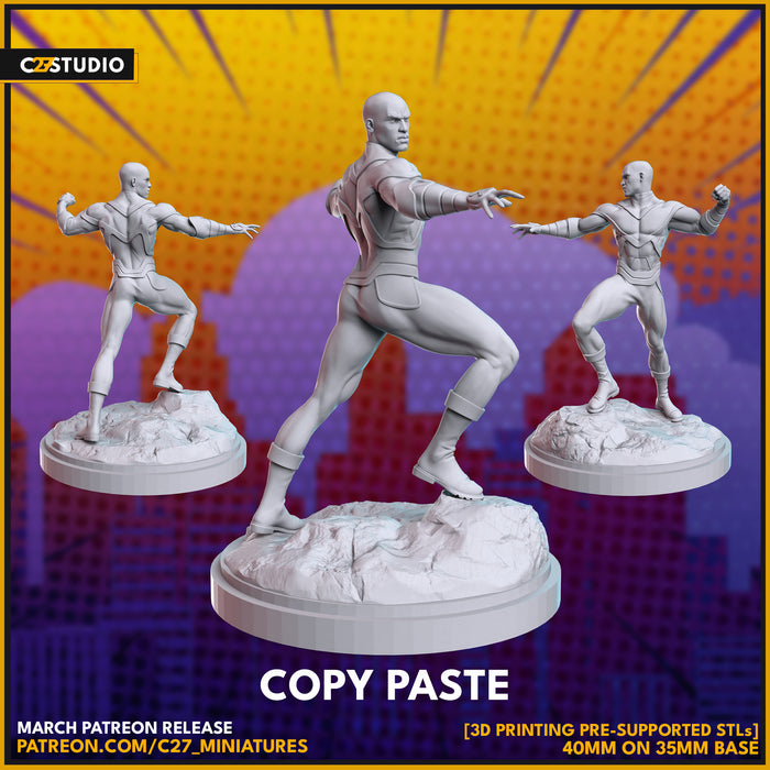 Copy Paste | Heroes | Sci-Fi Miniature | C27 Studio