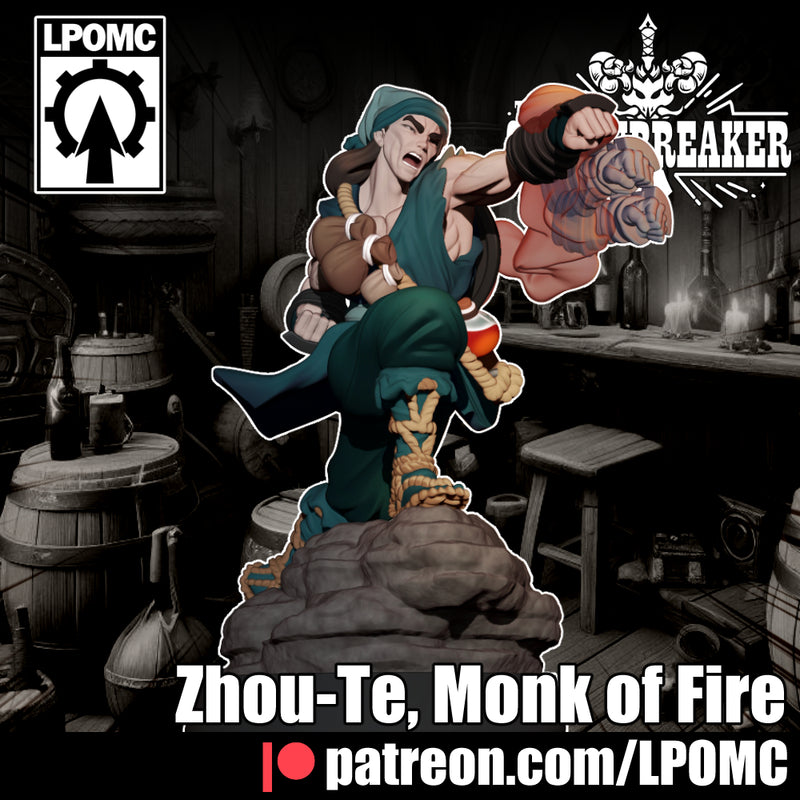 Monk of Fire Zhou-Te | The Crownbreaker | LPOMC