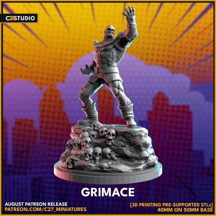 Grimace | Heroes | Sci-Fi Miniature | C27 Studio