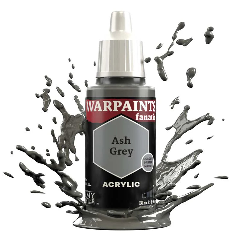 Black & Greys Flexible Triad | Warpaint Fanatic 18ml Acrylic | The Army Painter