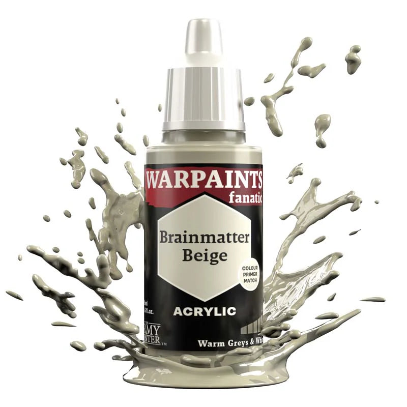Warm Greys & White Flexible Triad | Warpaint Fanatic 18ml Acrylic | The Army Painter