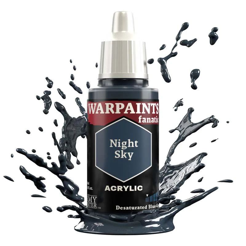 Desaturated Blue-Greys Flexible Triad | Warpaint Fanatic 18ml Acrylic | The Army Painter