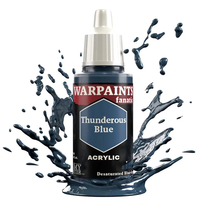 Desaturated Blue-Greys Flexible Triad | Warpaint Fanatic 18ml Acrylic | The Army Painter