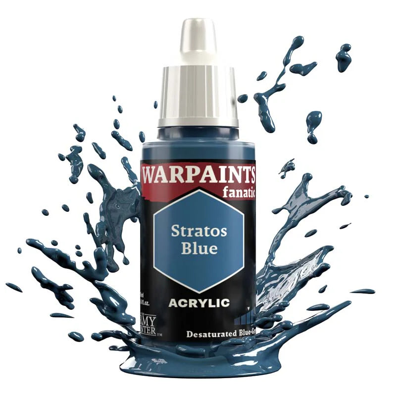 Desaturated Blue-Greys Flexible Triad | Warpaint Fanatic 18ml Acrylic | The Army Painter