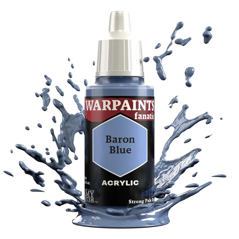 Strong Pale Blues Flexible Triad | Warpaint Fanatic 18ml Acrylic | The Army Painter
